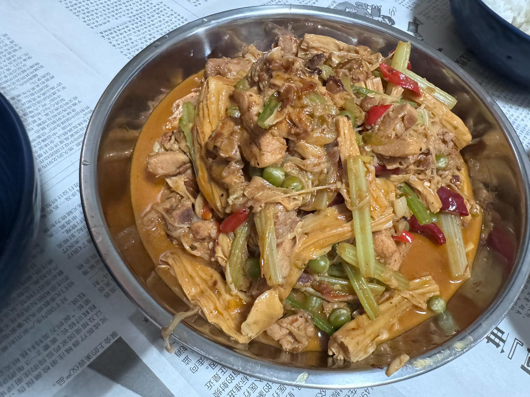 大学旁边的重庆鸡公煲（0失败的做法）
