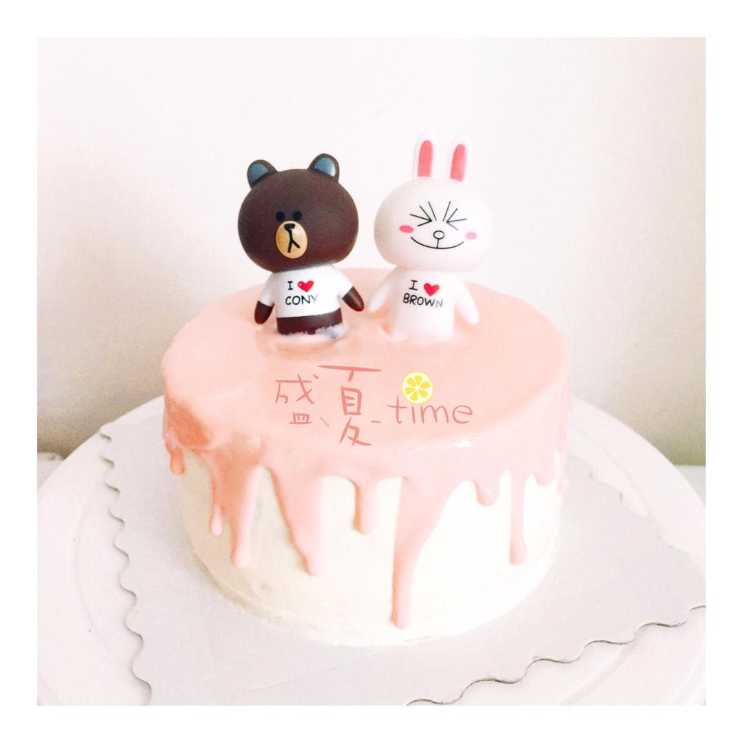 简单快手又美丽的芝士淋面