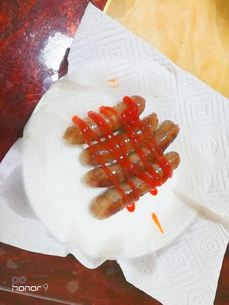 秘制黑胡椒风味脆皮肠