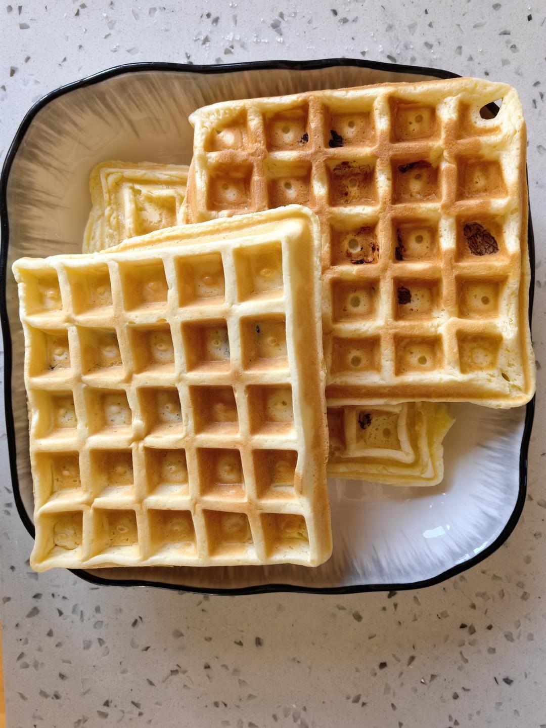 无泡打粉华夫饼(早餐机版)