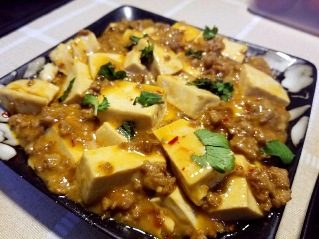 家常红烧肉末豆腐
