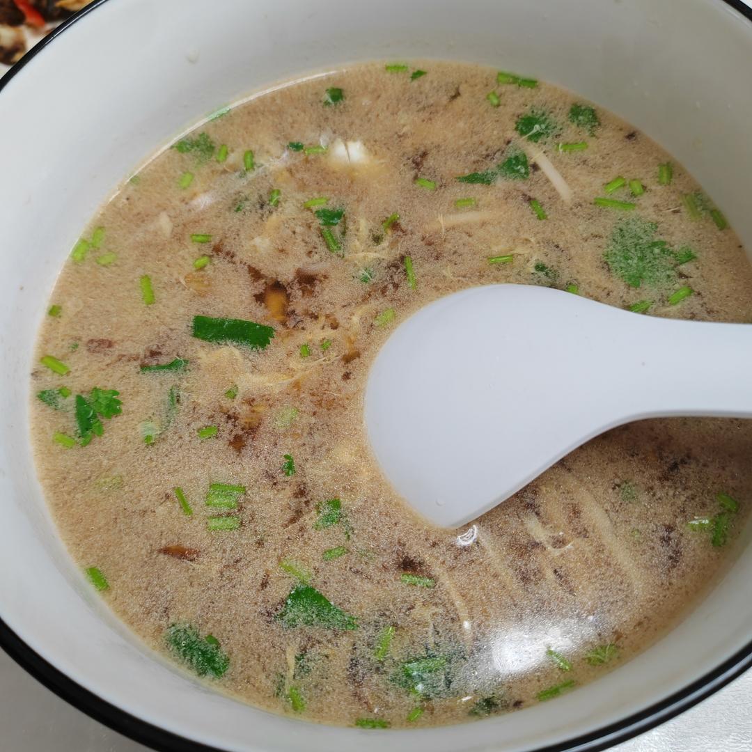 香菇滑蛋汤