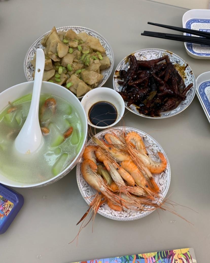 毛豆烧芋艿