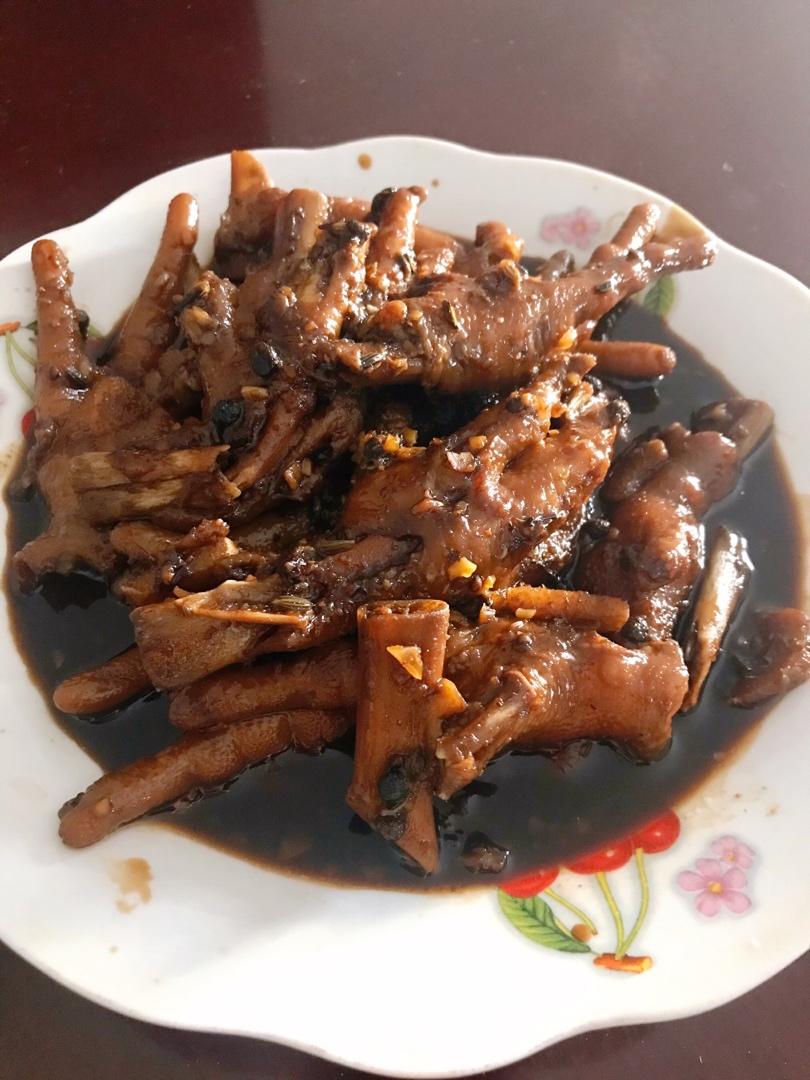 秘制红烧鸡爪