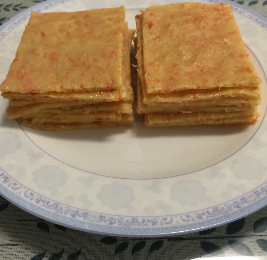 快手早餐之胡萝卜鸡蛋煎饼