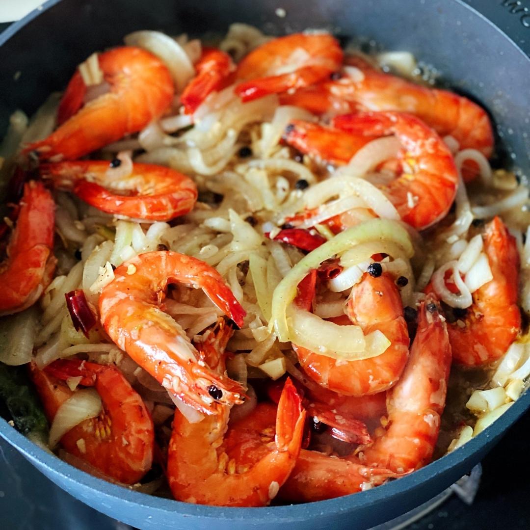 【山姆厨房】大蒜胡椒黑虎虾