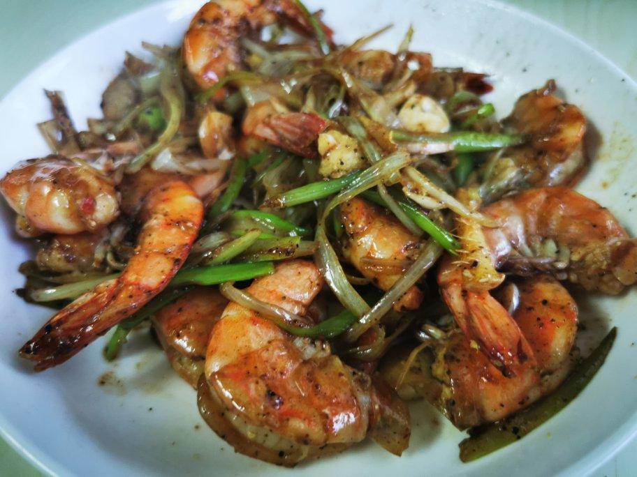 家常油爆开背虾🍤