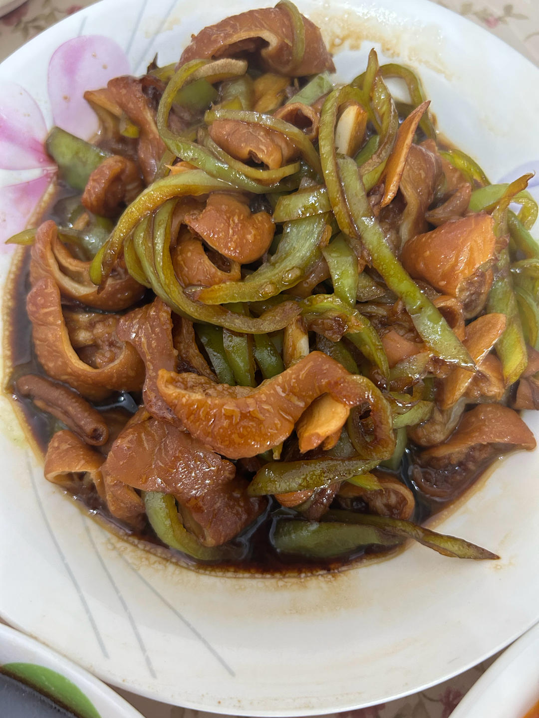 尖椒炒肥肠