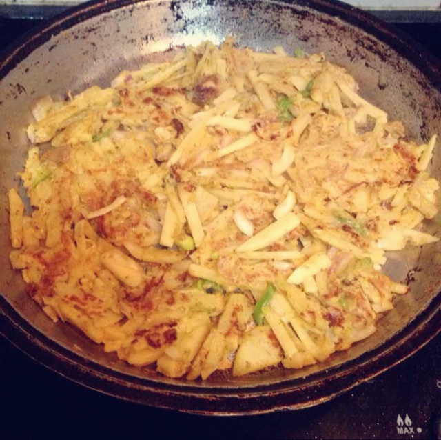 土豆洋葱煎饼