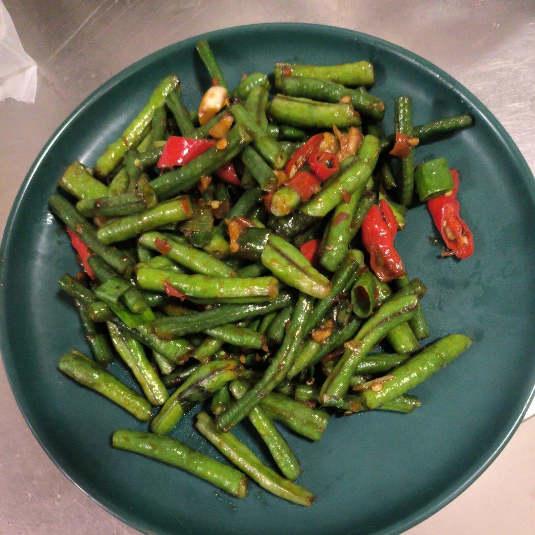 清炒豆角