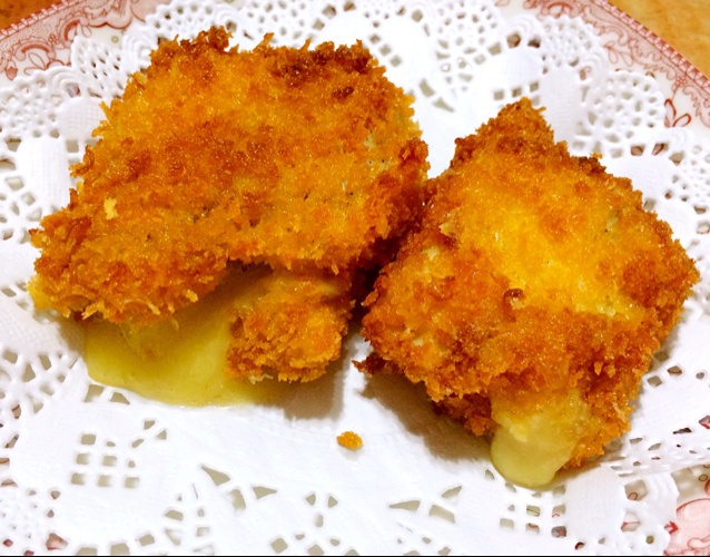 爆浆芝心鸡排