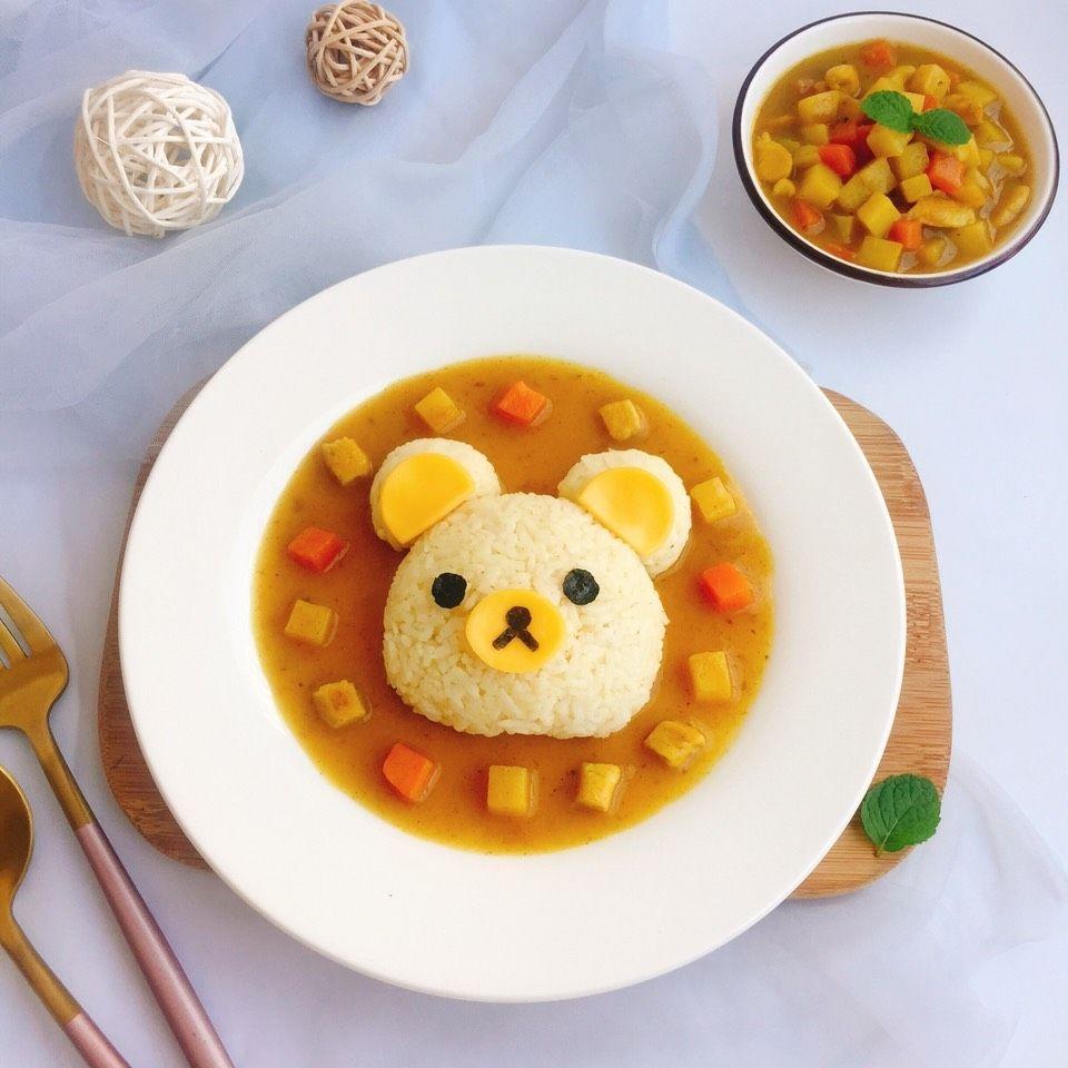 轻松熊咖喱饭
