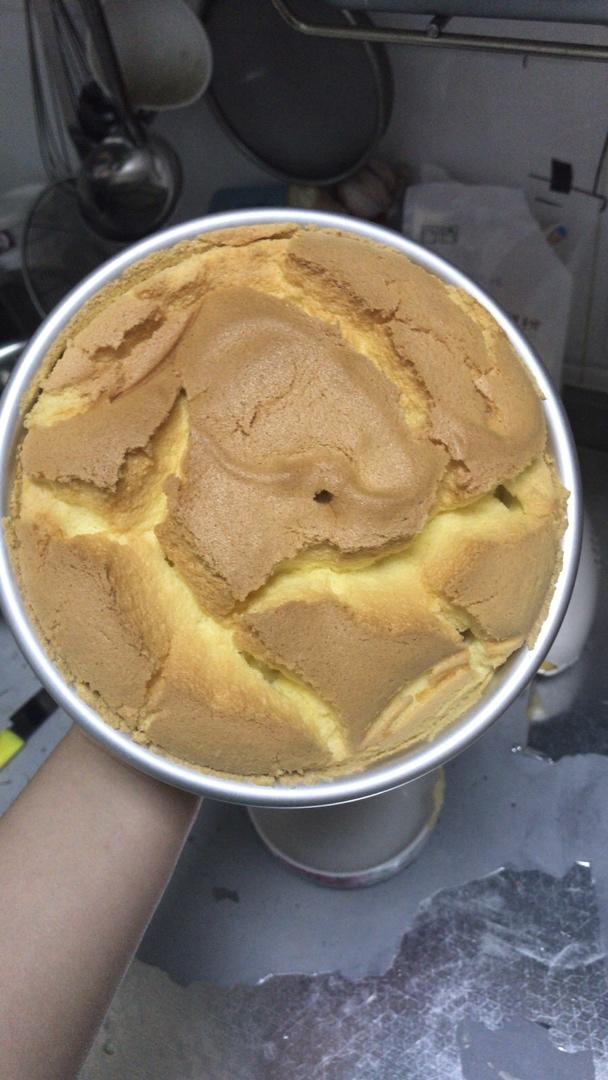 6寸戚风蛋糕零失败版