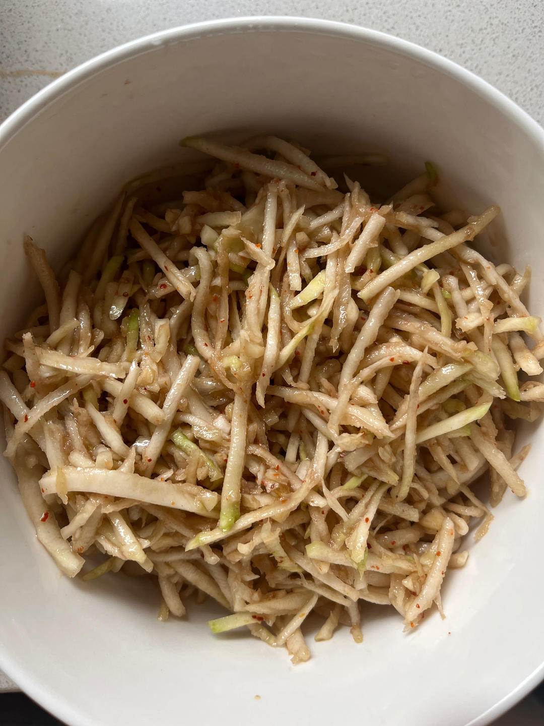 芥菜丝咸菜腌制方法—超详细（好吃下饭）