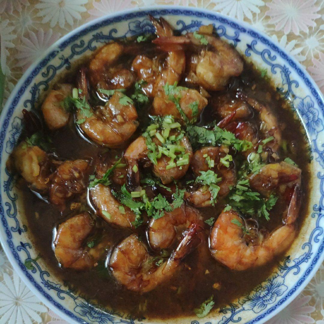 油爆大明虾