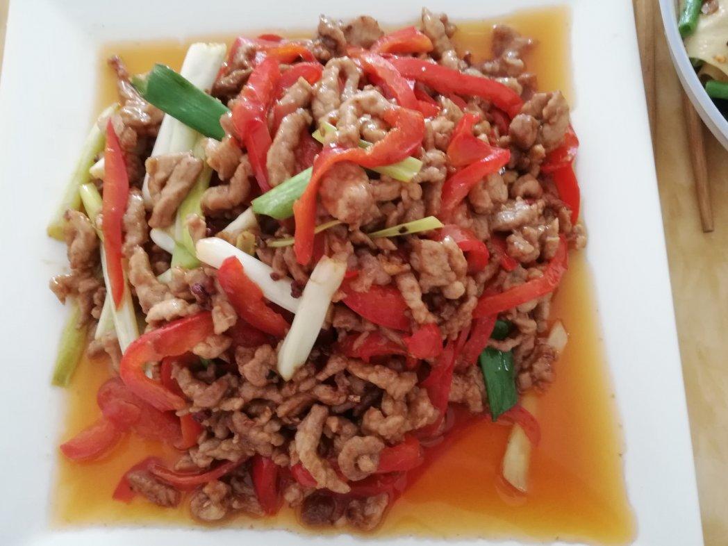 红椒肉丝（甜椒肉丝）