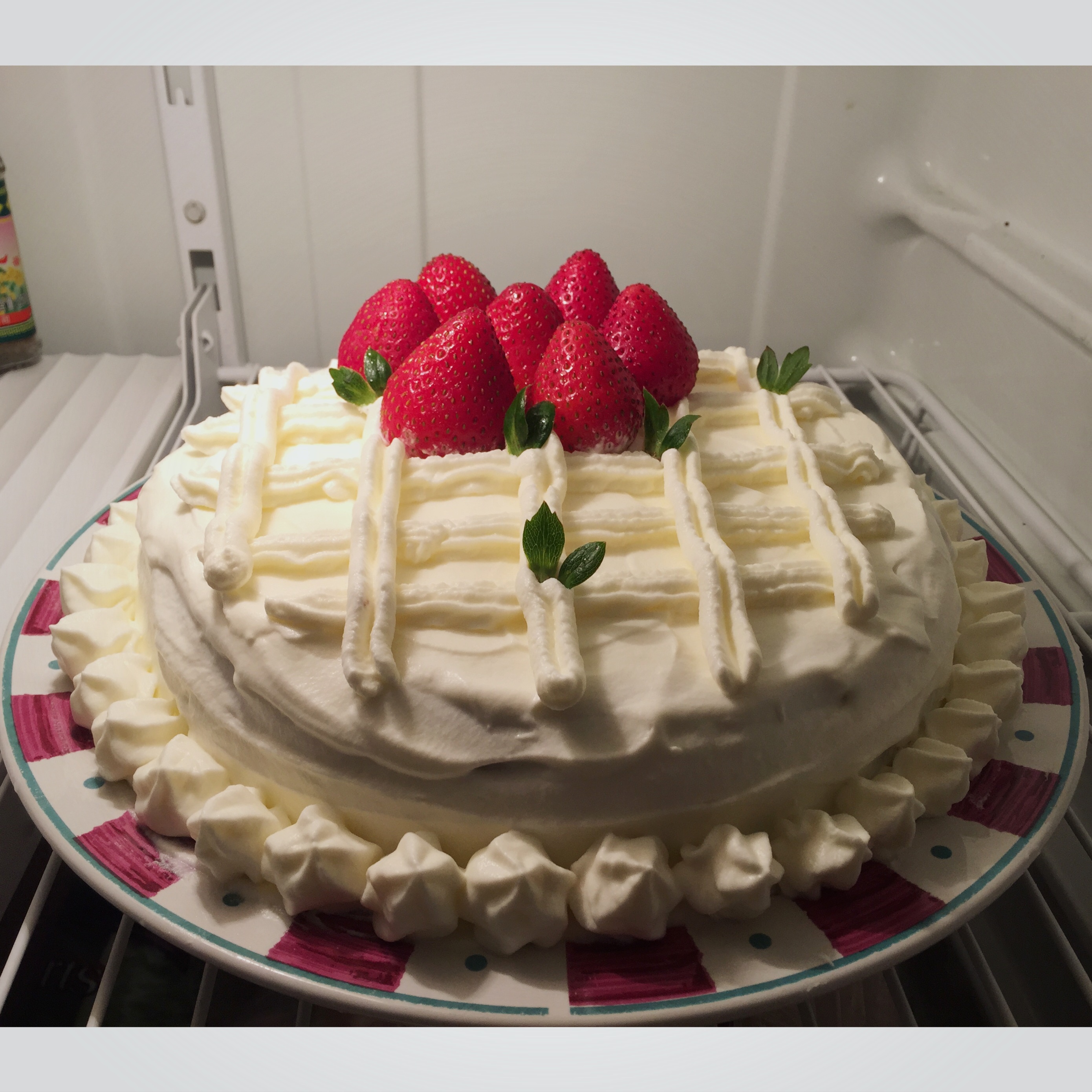 生日蛋糕裱花制作