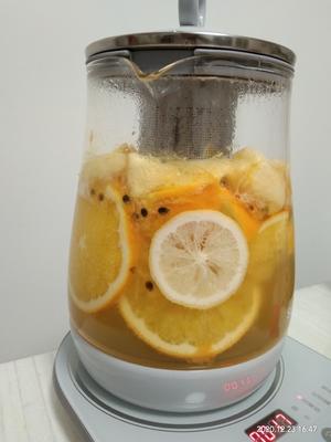 水果普洱茶（养护胃，安神，补维生素）的做法 步骤3