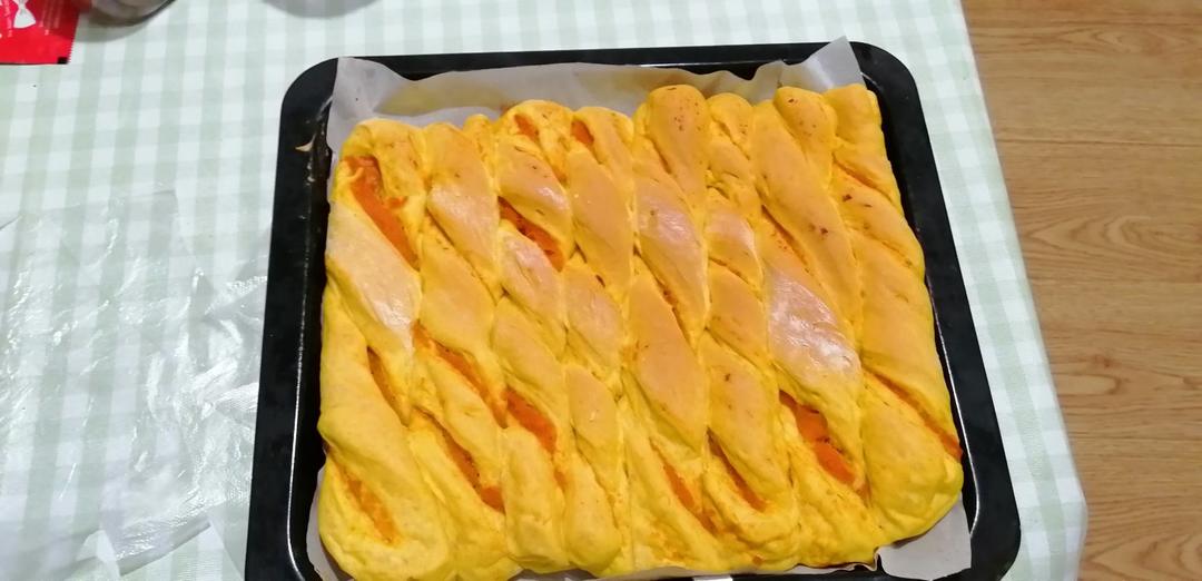 双倍美味南瓜吐司（双重南瓜，美味加倍）