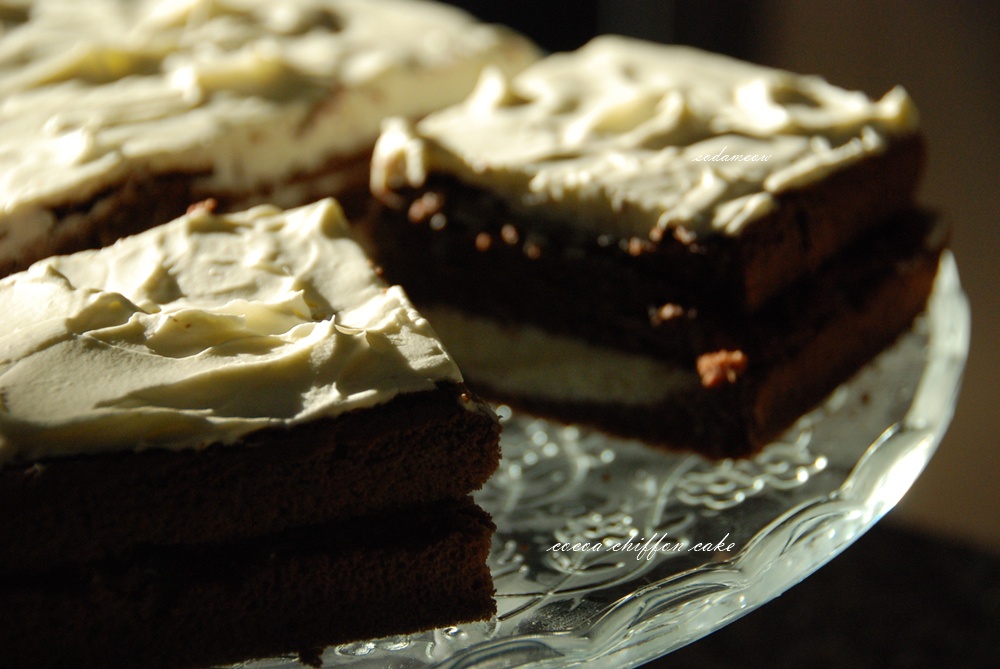 果子学校可可戚风