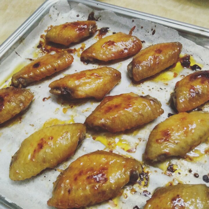 烤鸡翅（自制腌料）