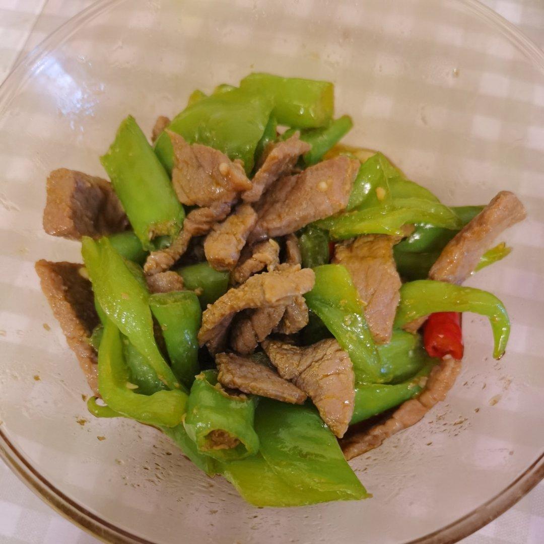 杭椒炒牛柳
