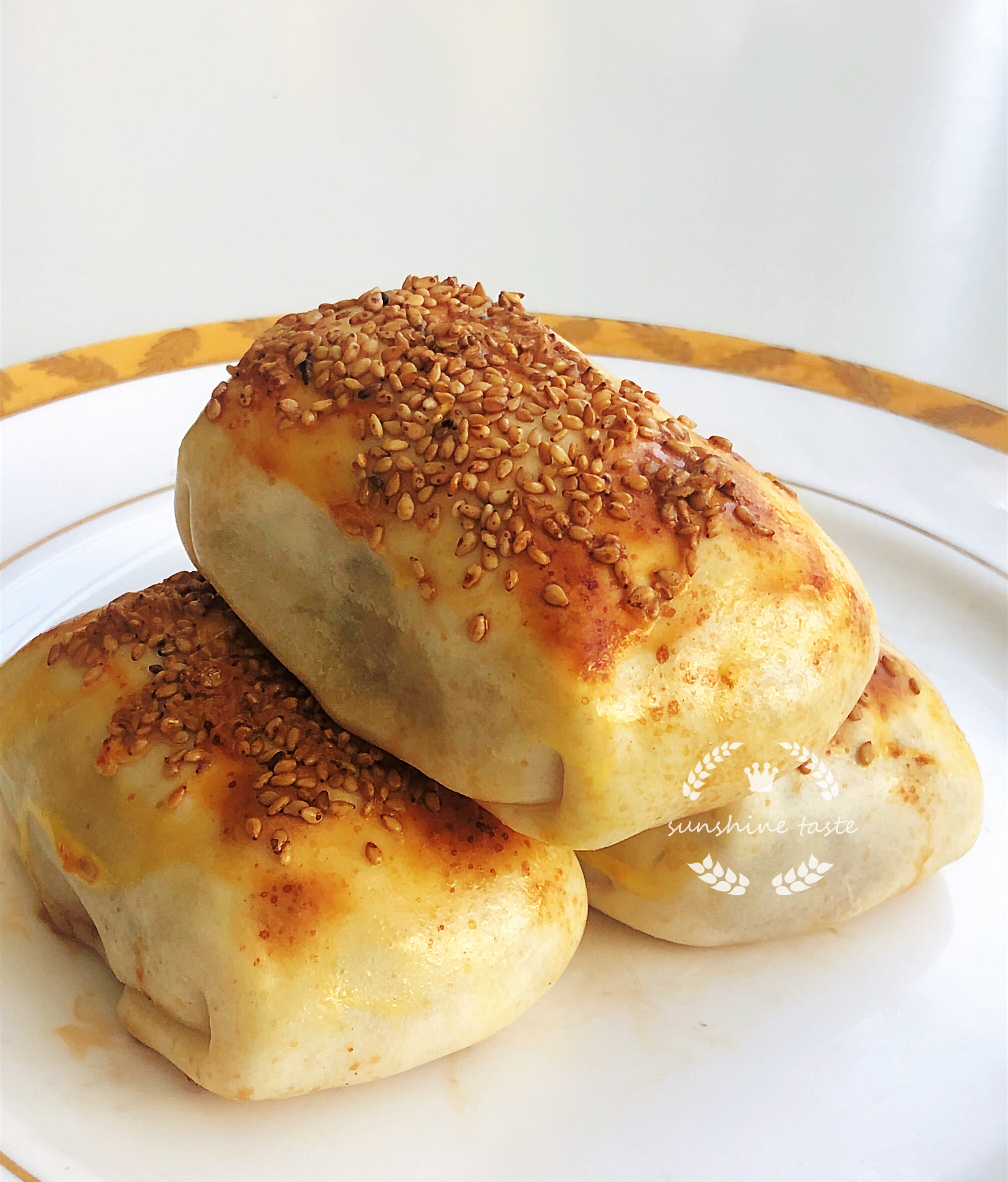 自家厨房里的新疆style烤包子的做法