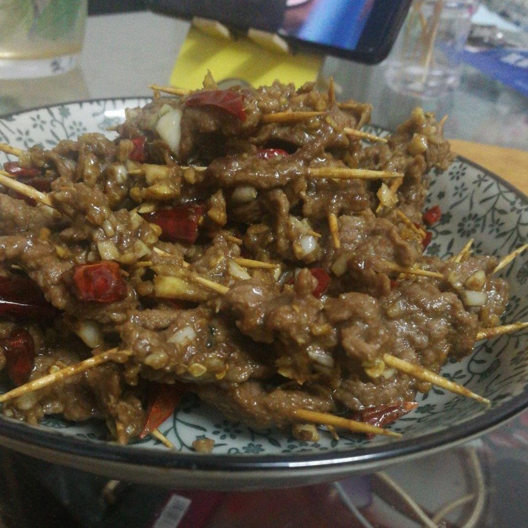 牙签牛肉 道地湖南味