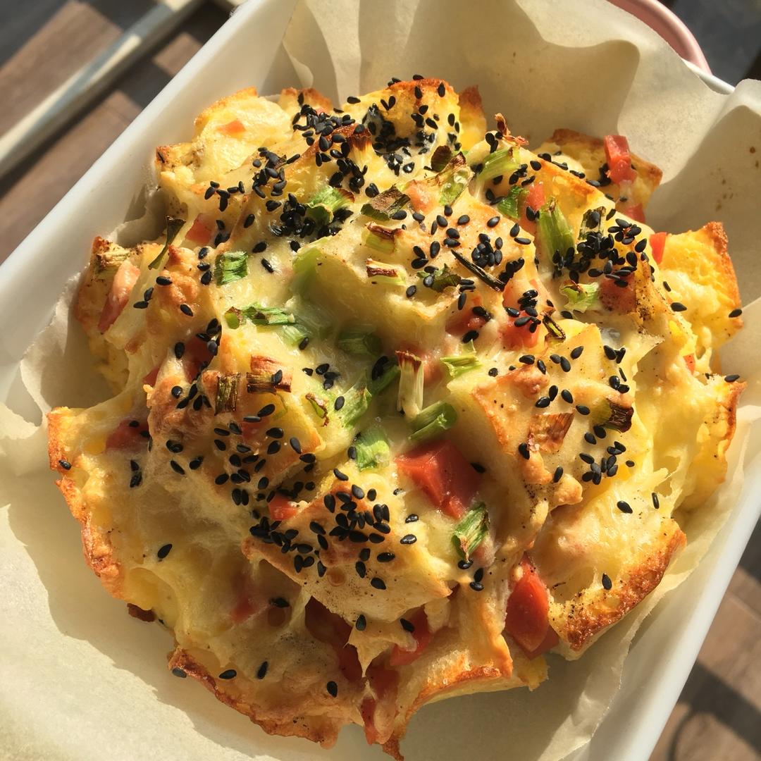 芝士烤馒头