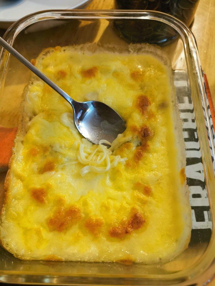 香浓芝士焗土豆泥（超有料）