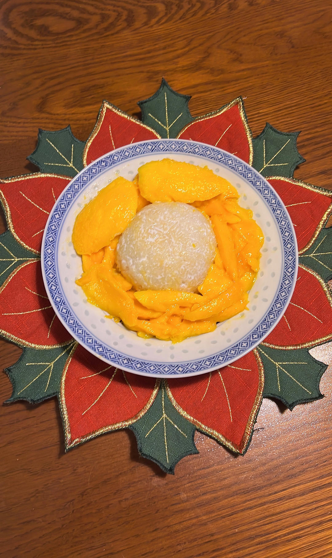 简单不输餐厅❗软糯香甜🥥椰汁芒果糯米饭