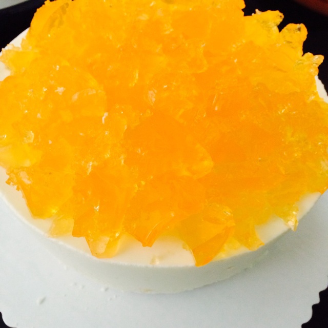 蓝色の海洋酸奶慕斯蛋糕