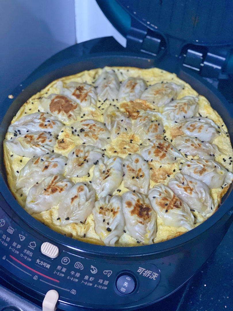 懒人快手抱蛋煎饺
