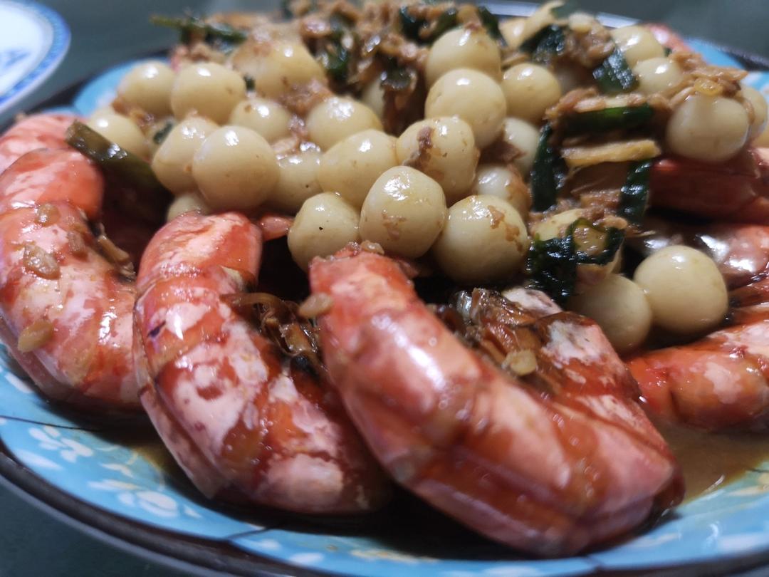 弄堂味道之酒酿干烧大虾