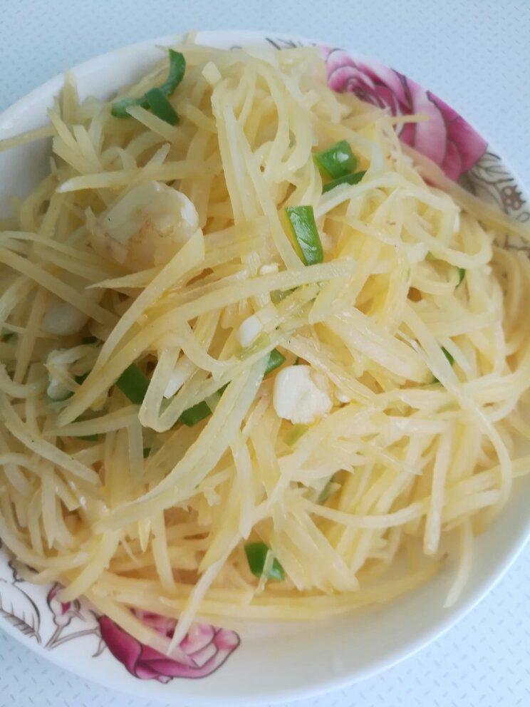 炒土豆丝～麻辣酸脆