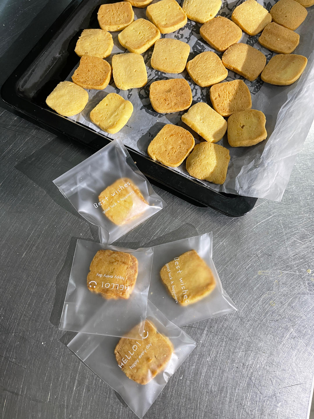 蔓越莓曲奇饼干 最最最简单的黄油饼干