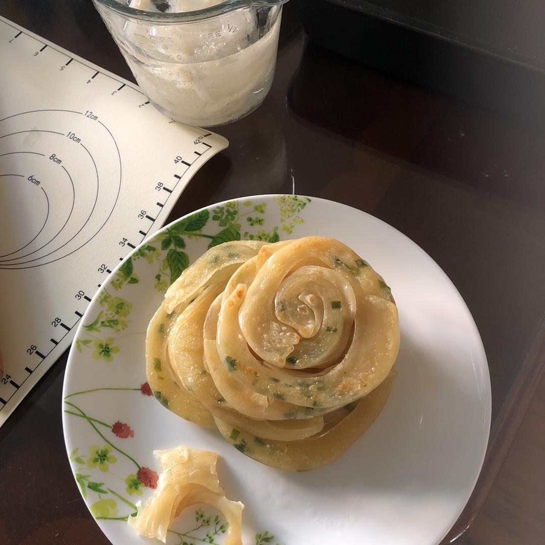 饺子皮葱油饼