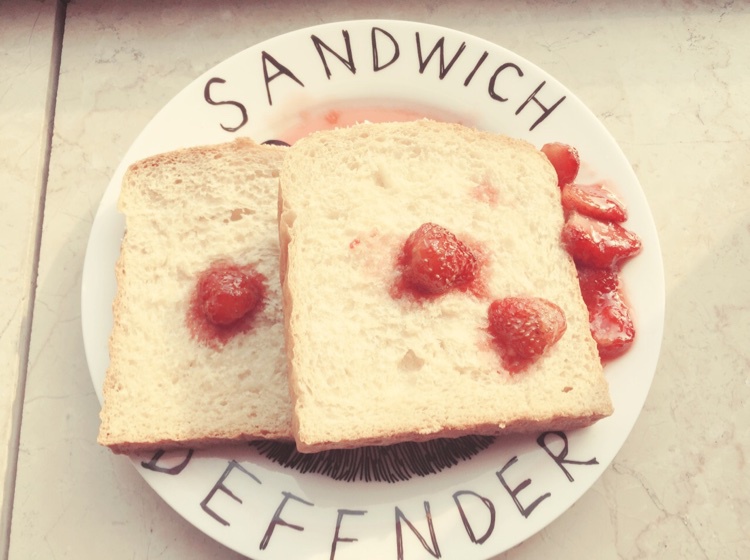 roasted strawberries（烤草莓酱）