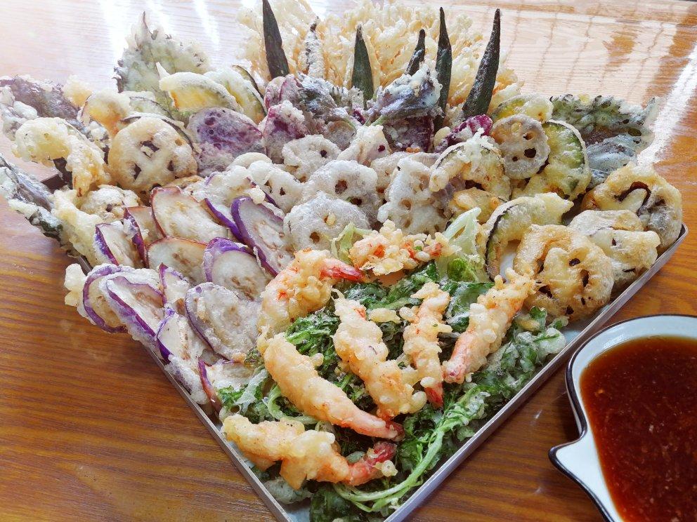 ㊙️炸日式天妇罗面糊的黄金比例✌️《炸天妇罗虾》《炸天妇罗南瓜》