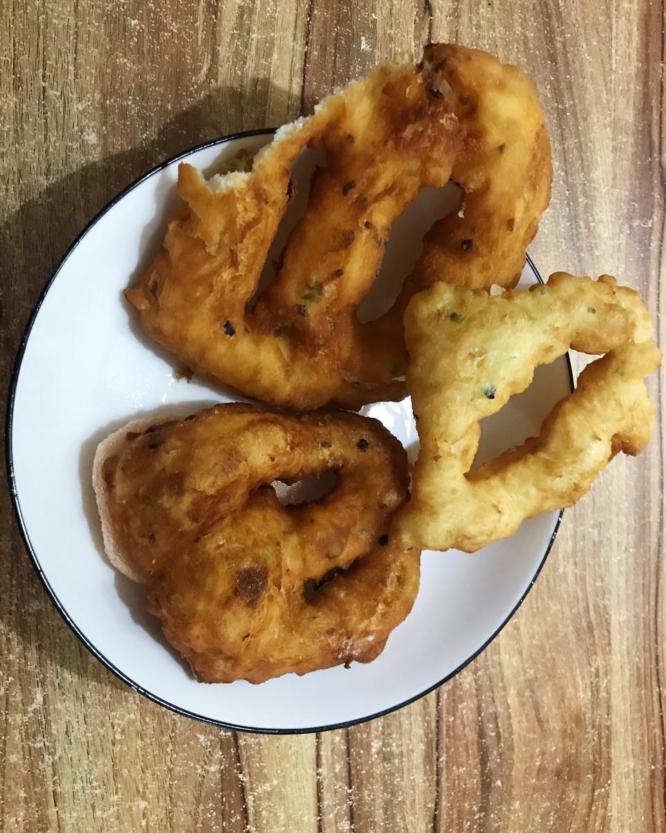 姥姥家的健康炸油饼（不揉面不擀面）