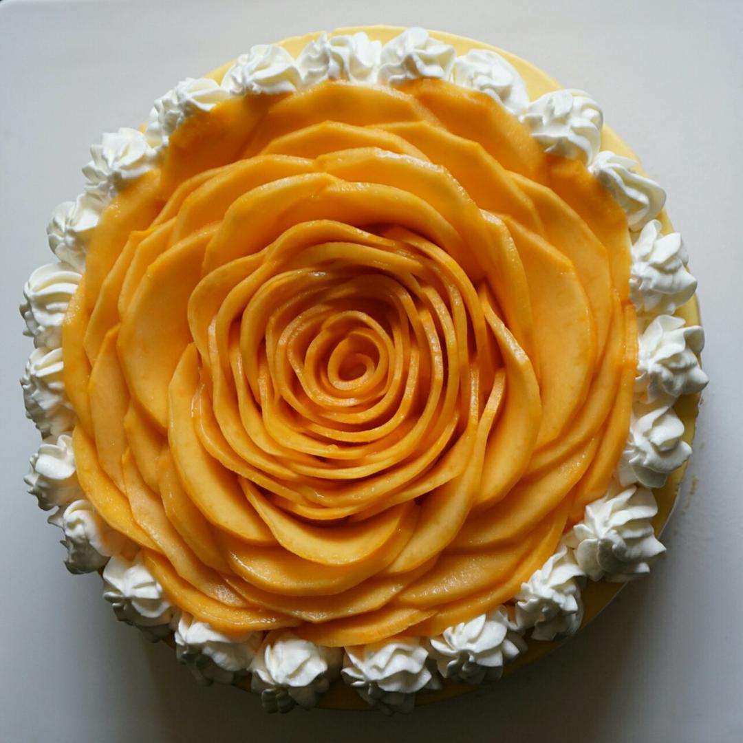 《Tinrry下午茶》教你做芒果流心慕斯（6寸配方）