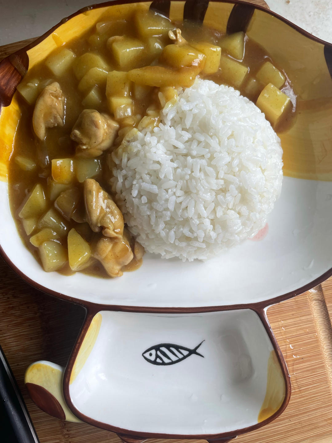 咖喱土豆鸡块