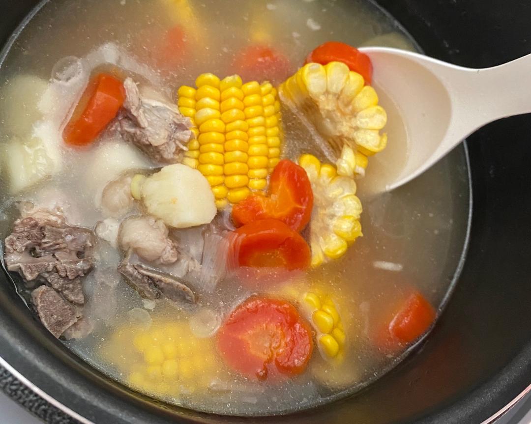 傻瓜式排骨玉米汤（电高压锅版本）