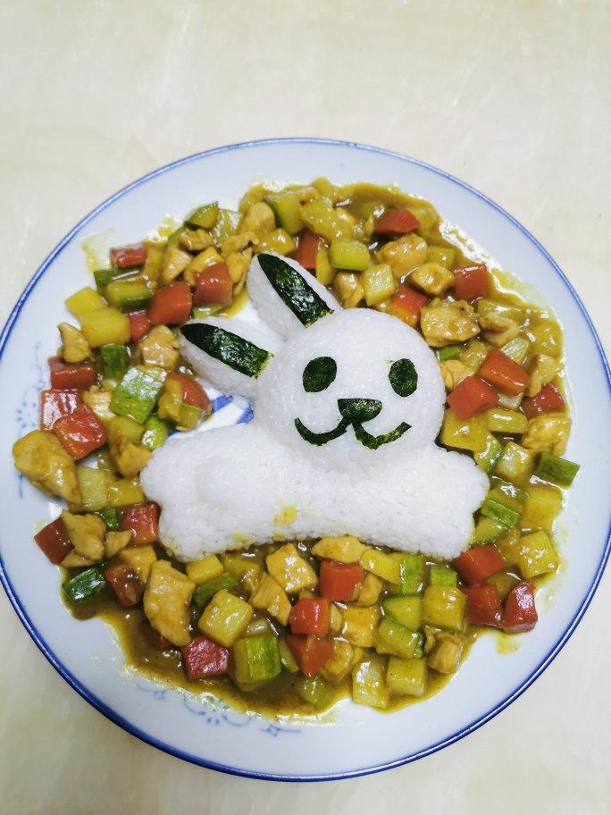 咖喱鸡肉饭