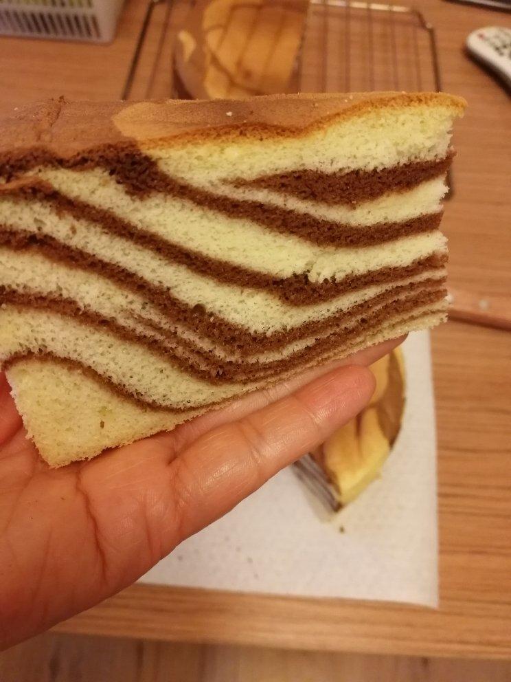 斑马纹戚风蛋糕