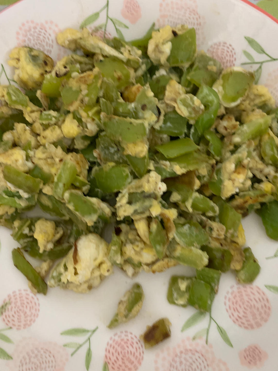 青椒炒鸡蛋