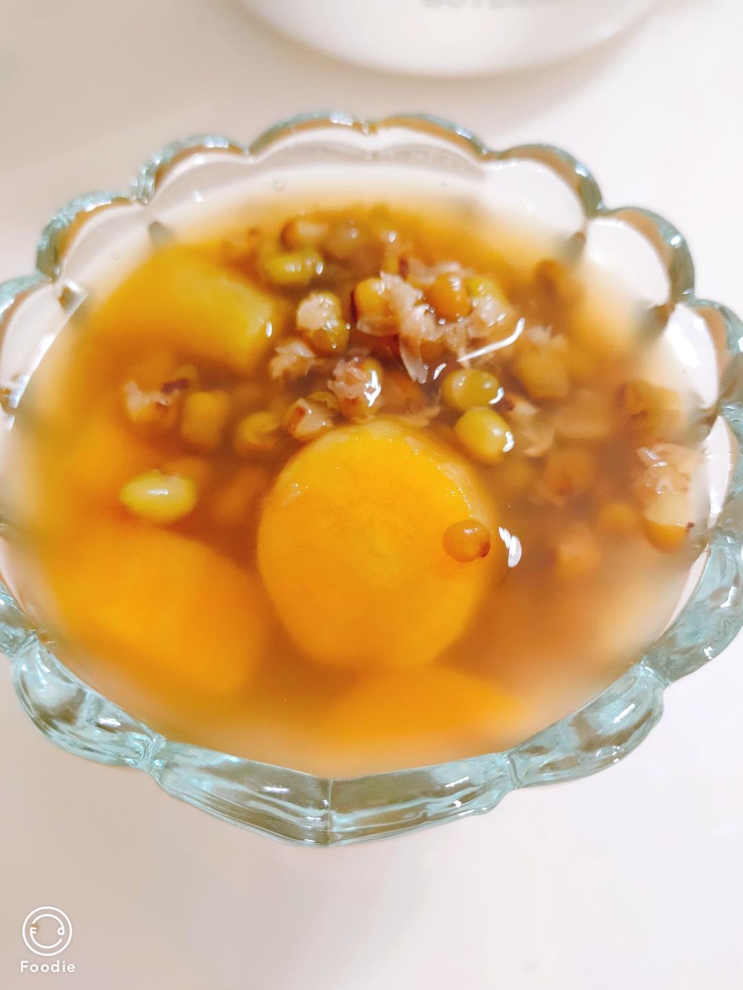 绿豆红薯糖水【8月北鼎养生壶食谱】