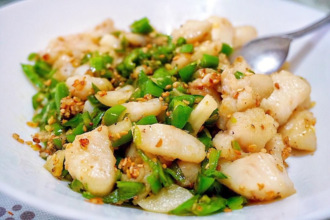 crazyrabbit做的下饭神器青椒龙利鱼