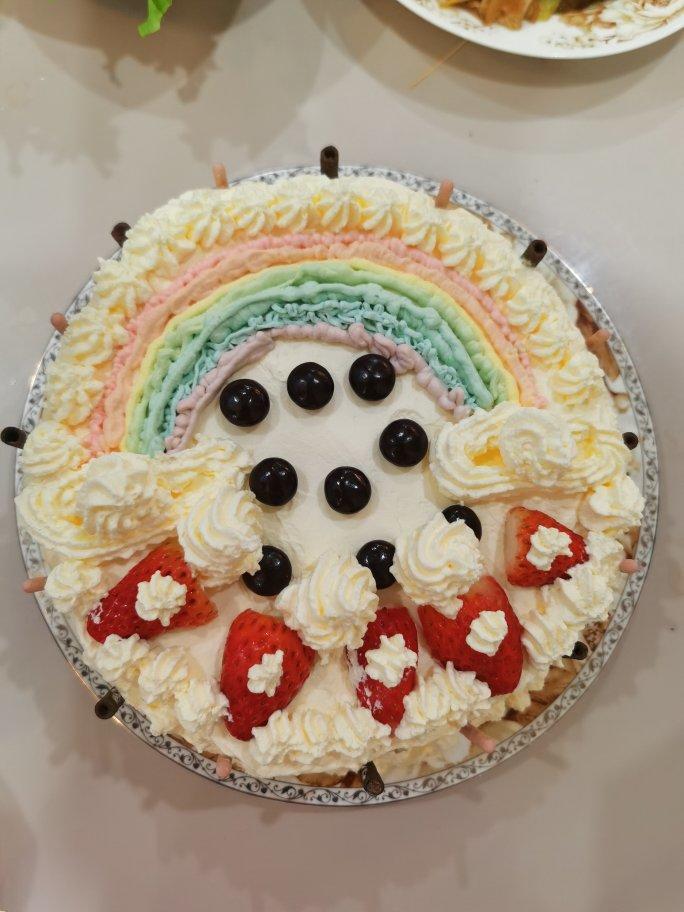 裱花奶油草莓蛋糕🍰（含详细抹面裱花教程）