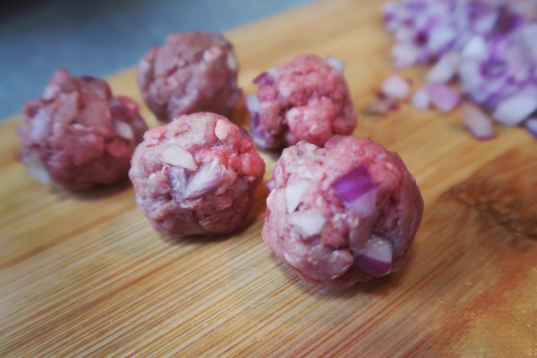 年菜——炸牛肉丸子